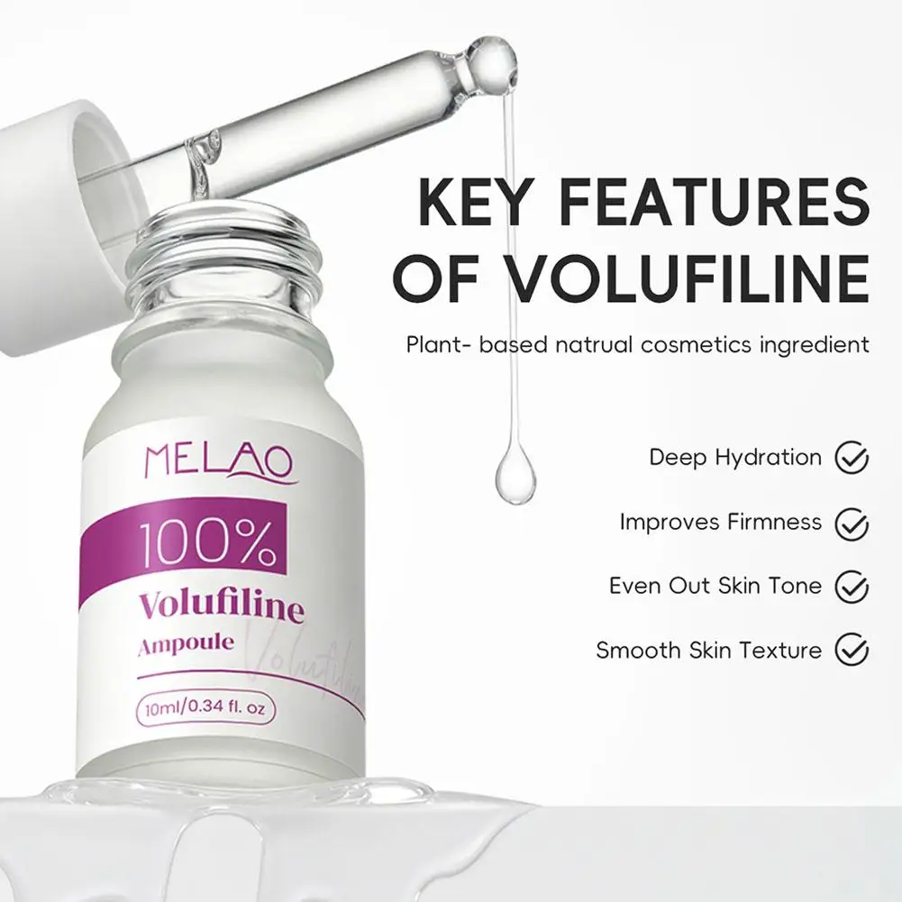Volufiline Centella Asiatica Serum 10Ml Gentle Soothing Moisturizing Facial Ampoule Essence Niacinamide Plumping Fast Absorbing