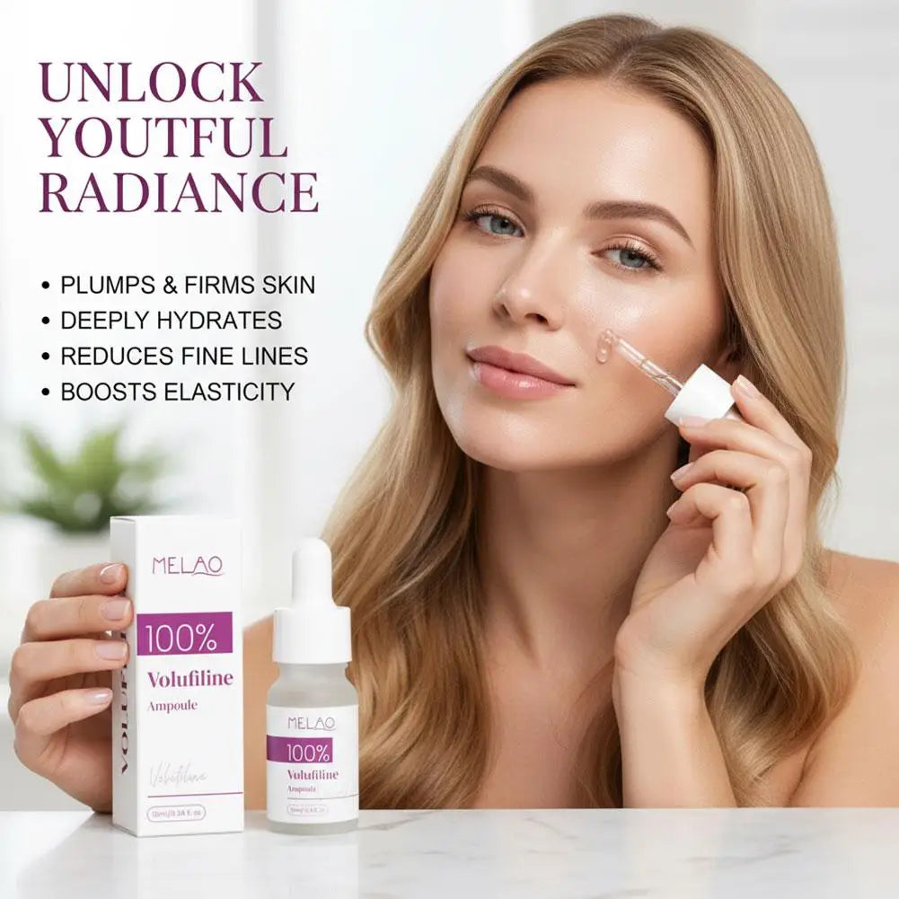 Volufiline Centella Asiatica Serum 10Ml Gentle Soothing Moisturizing Facial Ampoule Essence Niacinamide Plumping Fast Absorbing