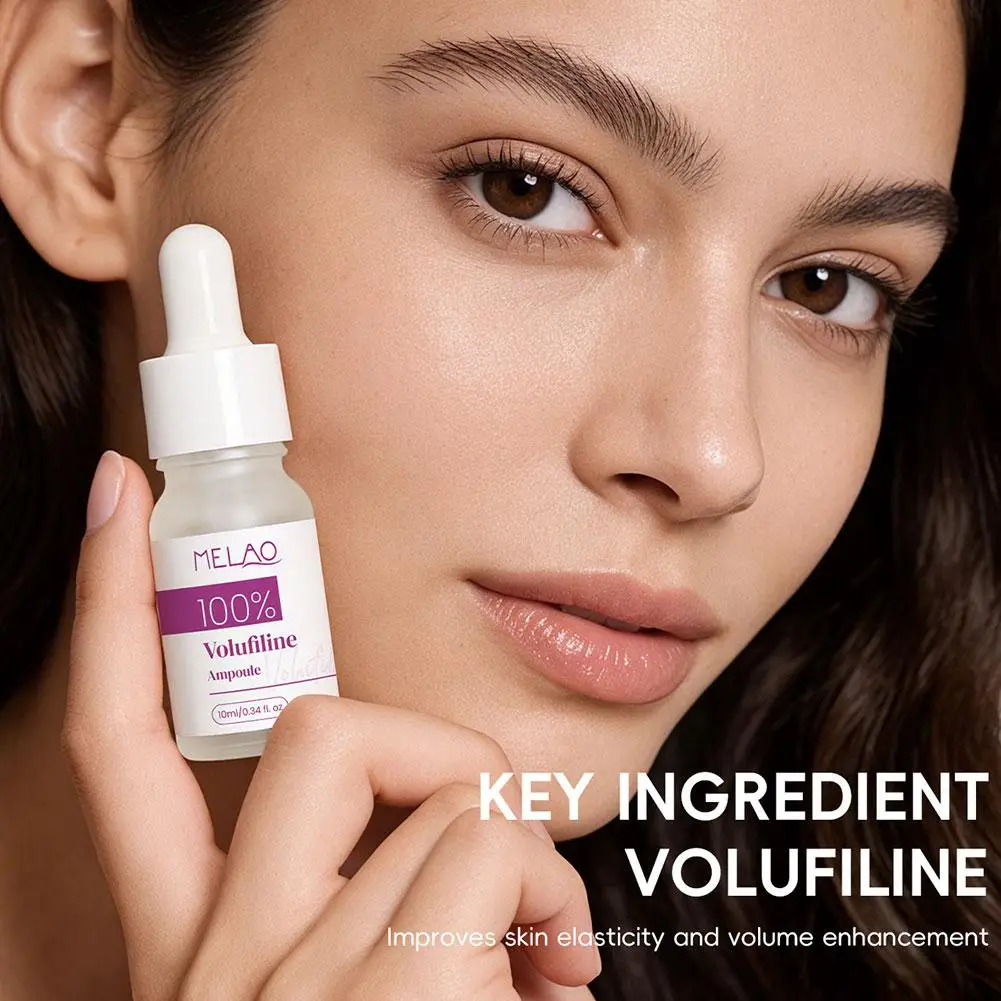 Volufiline Centella Asiatica Serum 10Ml Gentle Soothing Moisturizing Facial Ampoule Essence Niacinamide Plumping Fast Absorbing