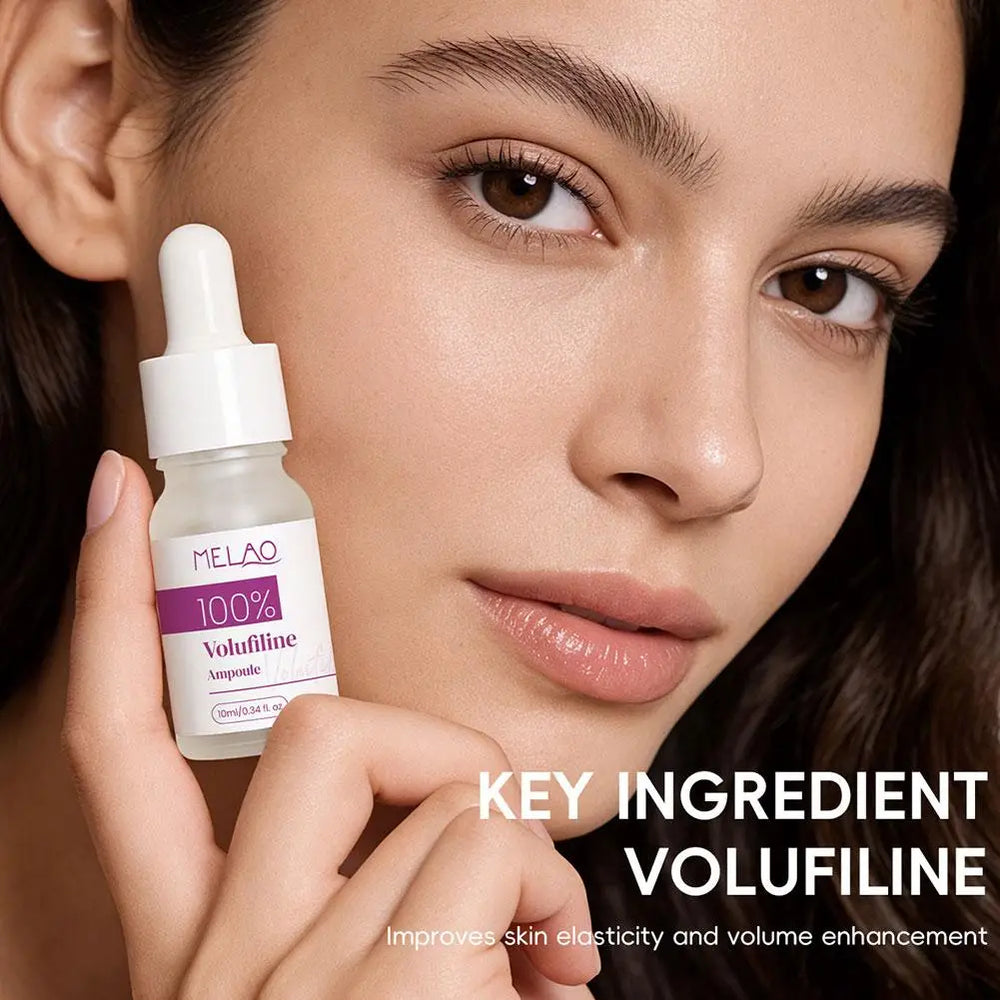 Volufiline Centella Asiatica Serum 10Ml Gentle Soothing Moisturizing Facial Ampoule Essence Niacinamide Plumping Fast Absorbing